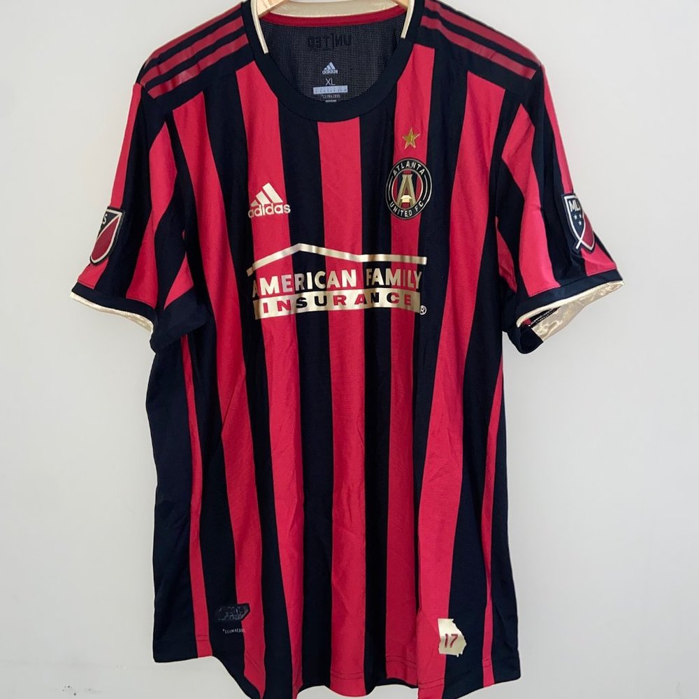 Adidas Atlanta United Home Authentic Soccer Jersey DP4873 Climacool Mens NEW